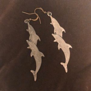 Dolphin earrings